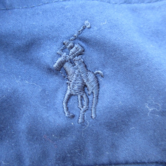Ralph Lauren Golf Shorts Womens  Chino Navy Blue‎ Pockets Cotton Logo - Picture 5 of 16